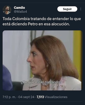 Algunos colombianos se perdieron durante