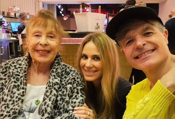 Gema Cuervo junto a Vanesa