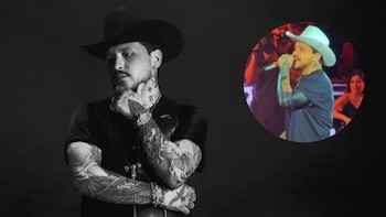 Christian Nodal se hace un tatuaje blackout: estos son los diseños que ocultó en su brazo