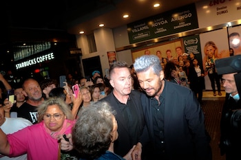 Marcelo Tinelli en su primera