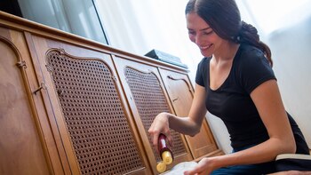 Los muebles de madera no