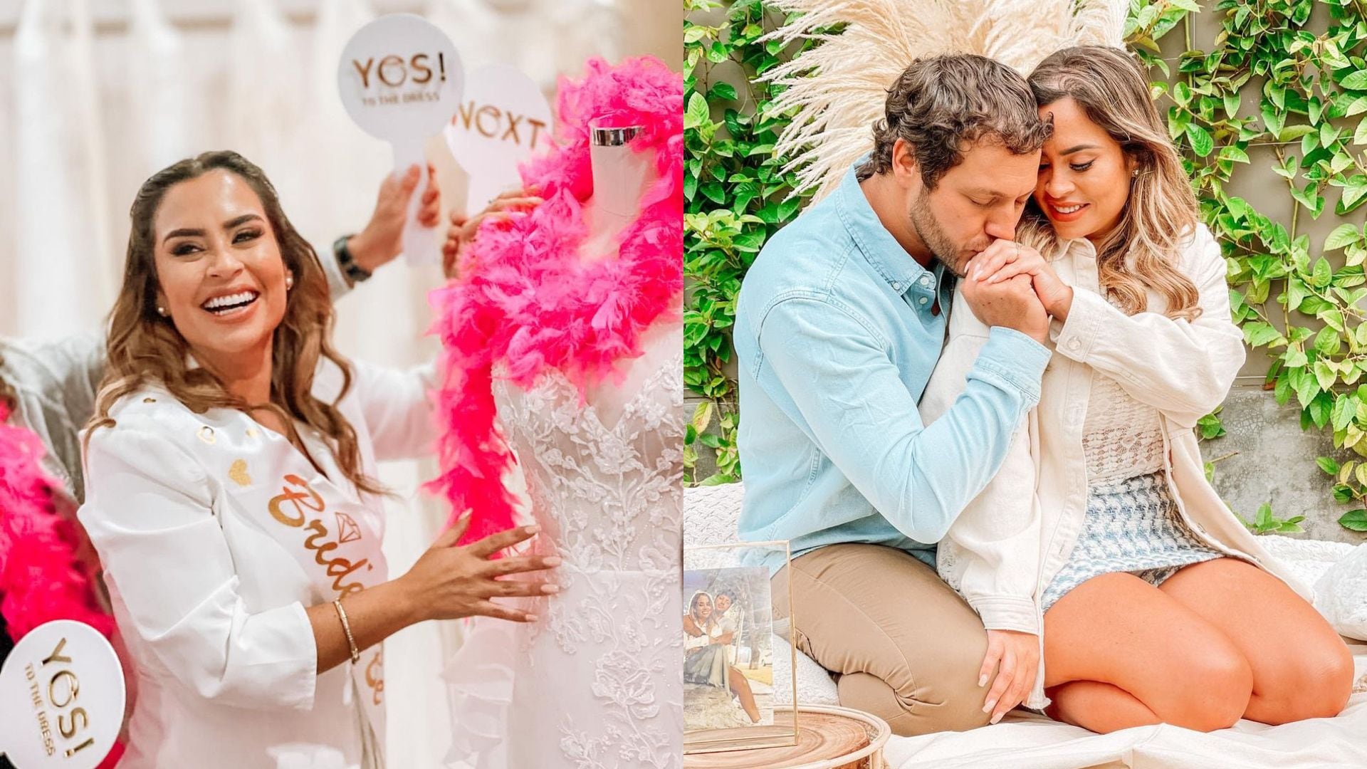 Ethel Pozo y Julián Alexander se casaron un 10 de septiembre. (Instagram)