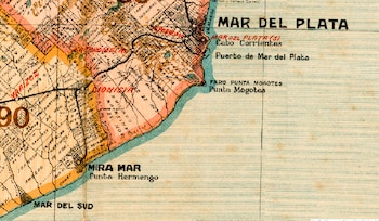 Vestigios de presencia nazi, como