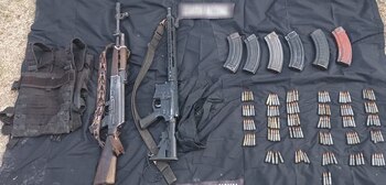 Campamento clandestino Guardia Nacional Tarímbaro, Michoacán