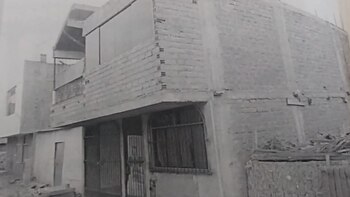 Frontis de la casa en