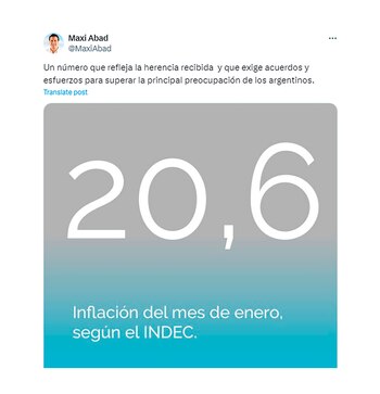 "Un número que exige acuerdos",