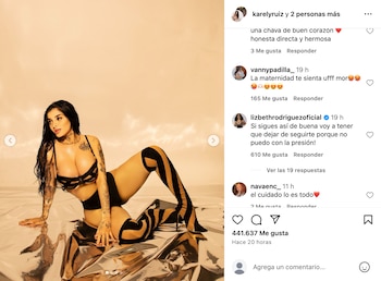 Karely Ruiz en Instagram.