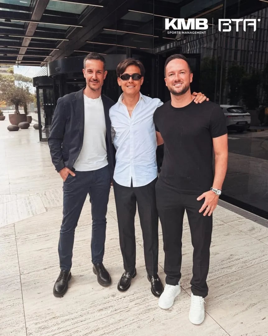Paulo Dybala sumó a Kristian Bereit como nuevo representante