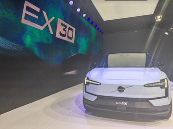 Camioneta eléctrica Volvo Ex30. Este