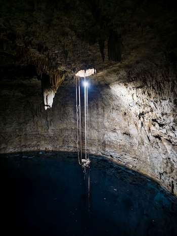 Ante el ingreso de buzos no autorizados, el instituto hace un llamado urgente a la comunidad para preservar el sitio. Foto G. García, SAS