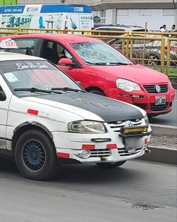 Auto que impactó a 'Furrey'