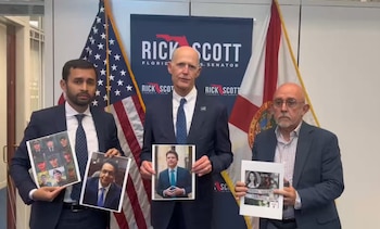 Rick Scott se reunió con José Jaime Uscátegui