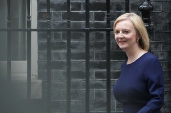 La primera ministra británica, Liz