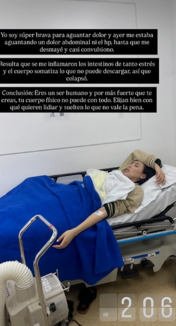 La creadora de contenido dio