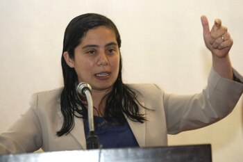 Zuliana Lainez es la presidenta