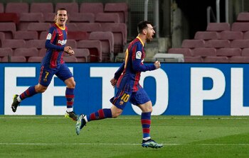 El contrato de "la Pulga" con el club vence el 30 de junio. ¿Tendrá la entidad blaugrana el dinero necesario para renovarle? (Reutrers/ Albert Gea)