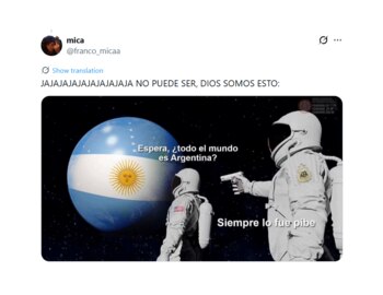 Las reacciones del público argentino