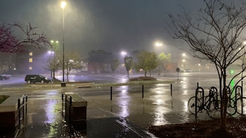 Mississippi, Luisiana, Alabama, Carolina del Norte y Carolina del Sur están bajo alerta por lluvias y tormentas severas, con focos en Baton Rouge, New Orleans, Gulfport y Myrtle Beach. (Dylan Hudler/via REUTERS)
