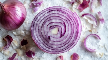 El jarabe de cebolla morada