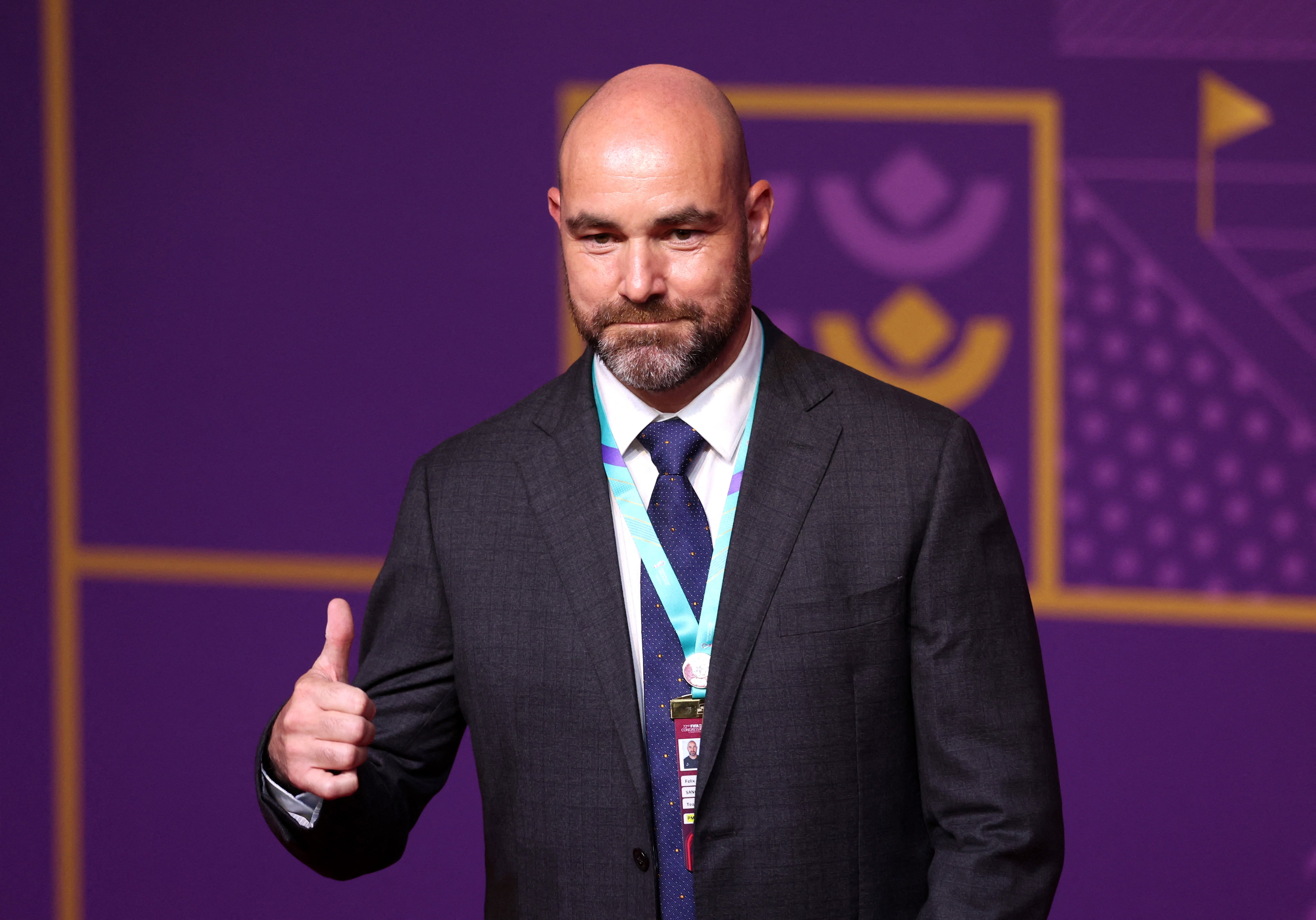 El entrenador español Félix Sánchez Bas (REUTERS/Carl Recine)