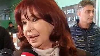 Cristina Kirchner votó en Río