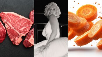 Para la cena, Marilyn elegía