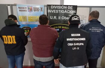 Esteban Nicolás Papadopoulos fue detenido en Oberá, Misiones, por robar con el cuento del tío