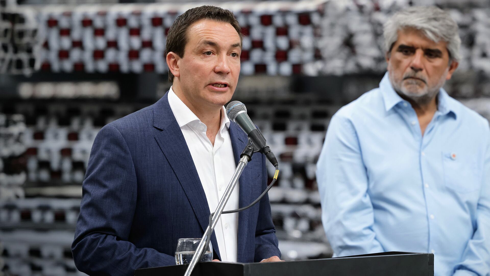 El intendente de Florencio Varela, Andrés Watson