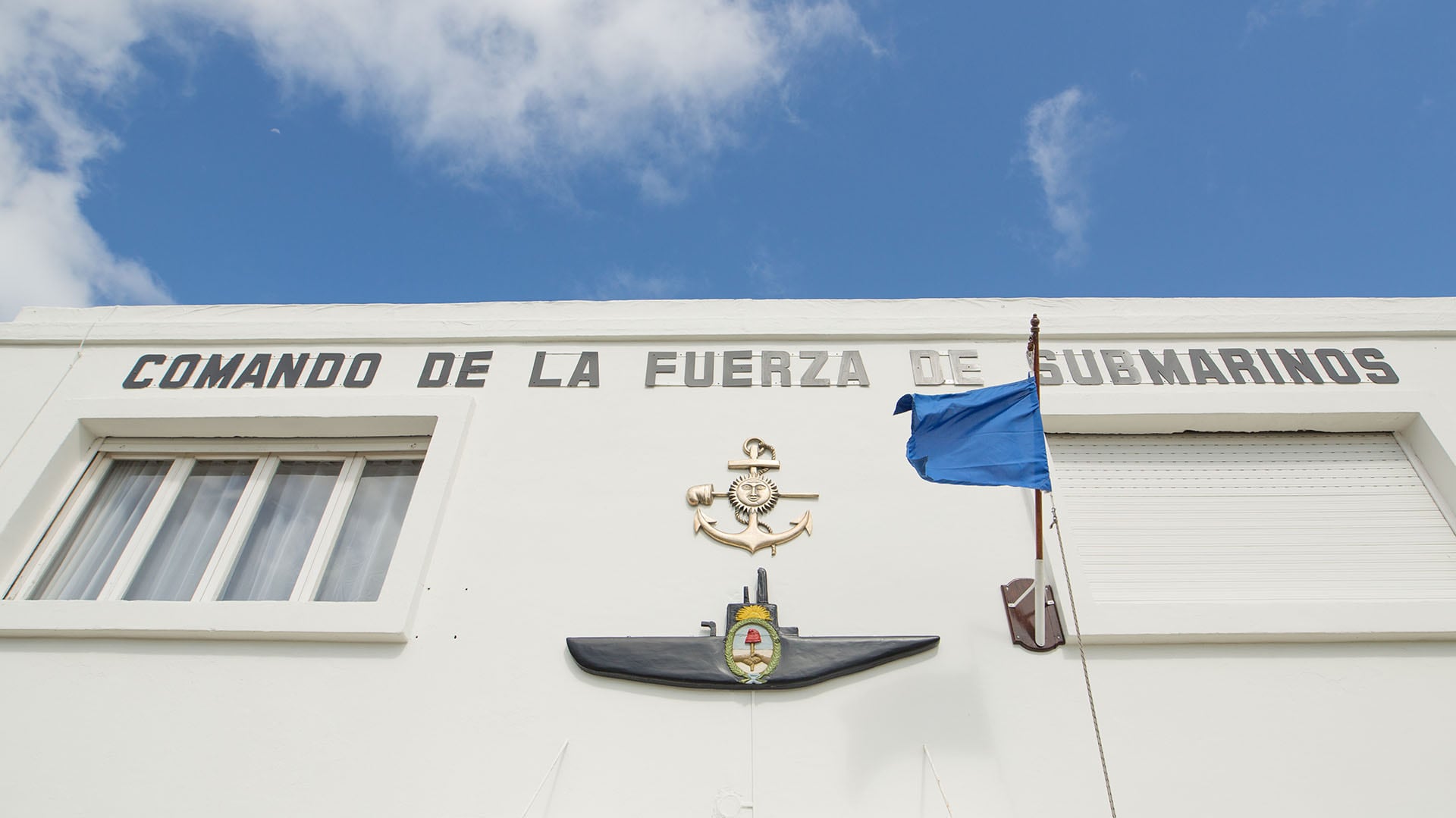 El Comando de la Fuerza de Submarinos de la Armada tiene su sede en la Base Naval Mar del Plata (Christian Heit)