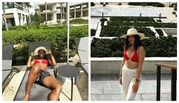 Linda Caicedo y su novia,