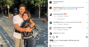 Nataniel Sánchez comparte foto con