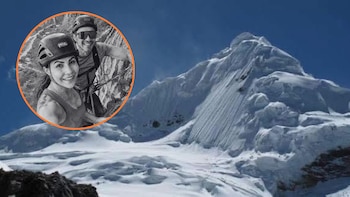 Logran rescatar con vida a peruano atrapado tras una avalancha en el nevado Tocllaraju. (Foto composición: Infobae Perú/FB: Difusión/Freeman.la)