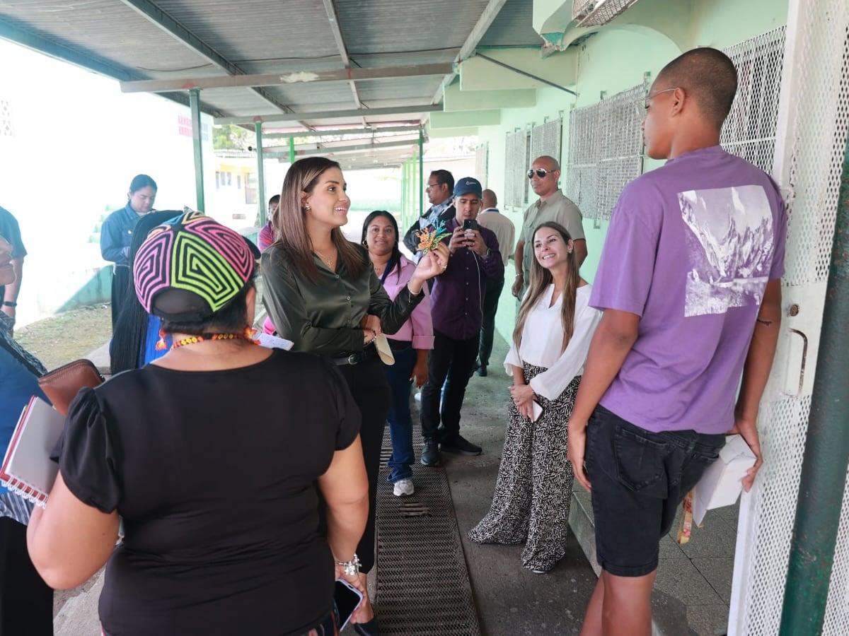 SENNIAF aseguró que el recorrido se desarrolló con normalidad y recordó que las visitas deben coordinarse para proteger la confidencialidad de los menores. Cortesía