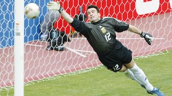 El arquero atajó en los 3 partidos del Mundial 2002