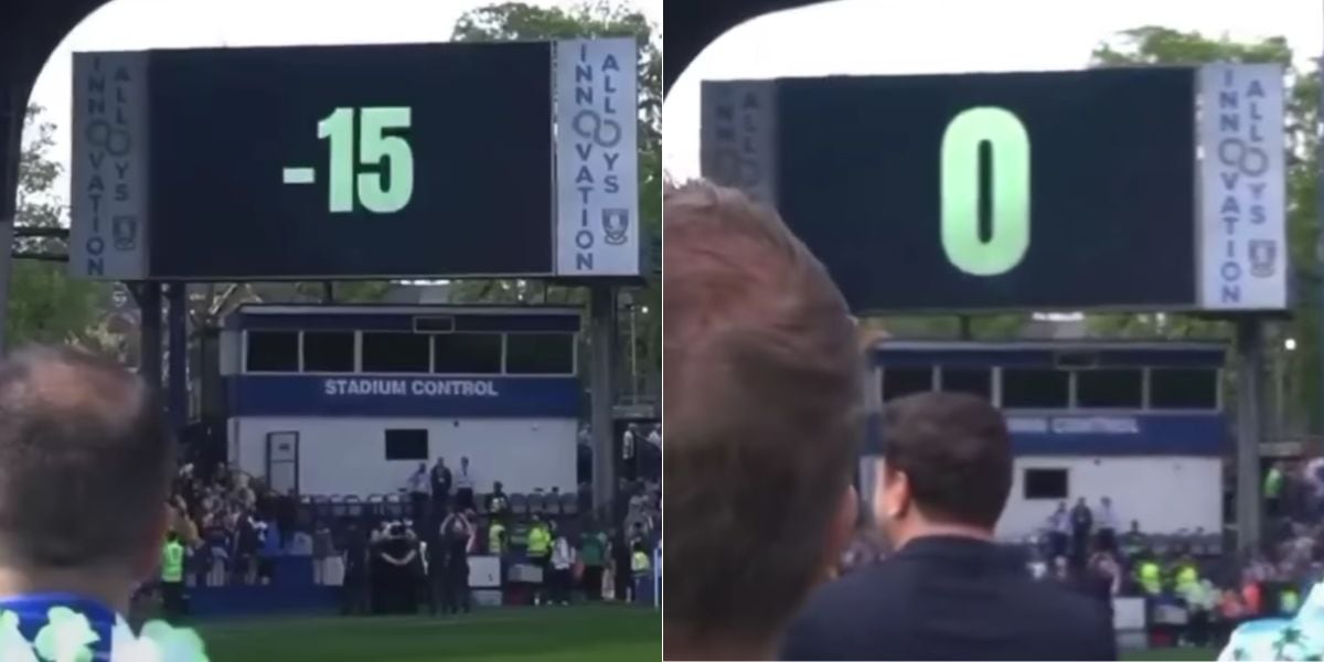 Sheffield Wednesday celebraó la anulación de la sanción de 15 puntos en el estadio con sus hinchas (Captura/YouTube)