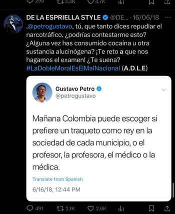 Abelardo De La Espriella recordó