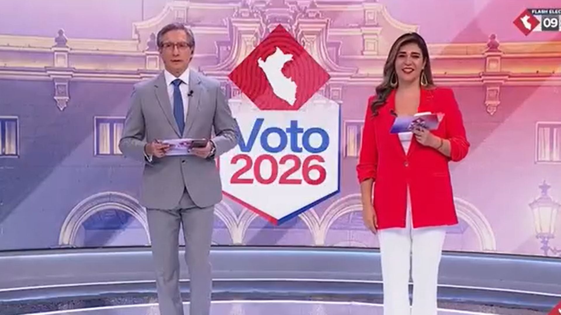 Verónica Linares bromea con la edad de Federico Salazar en las Elecciones 2026: “Pronto ya no vas a tener que votar”