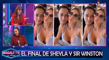 ¿Habrá reconciliación? Magaly Medina cree que Sir Winston aún podría volver con anillo en mano. Captura: Magaly TV La Firme.