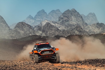 En acción sobre el Mini.