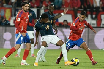 Chile y Ecuadro se miden
