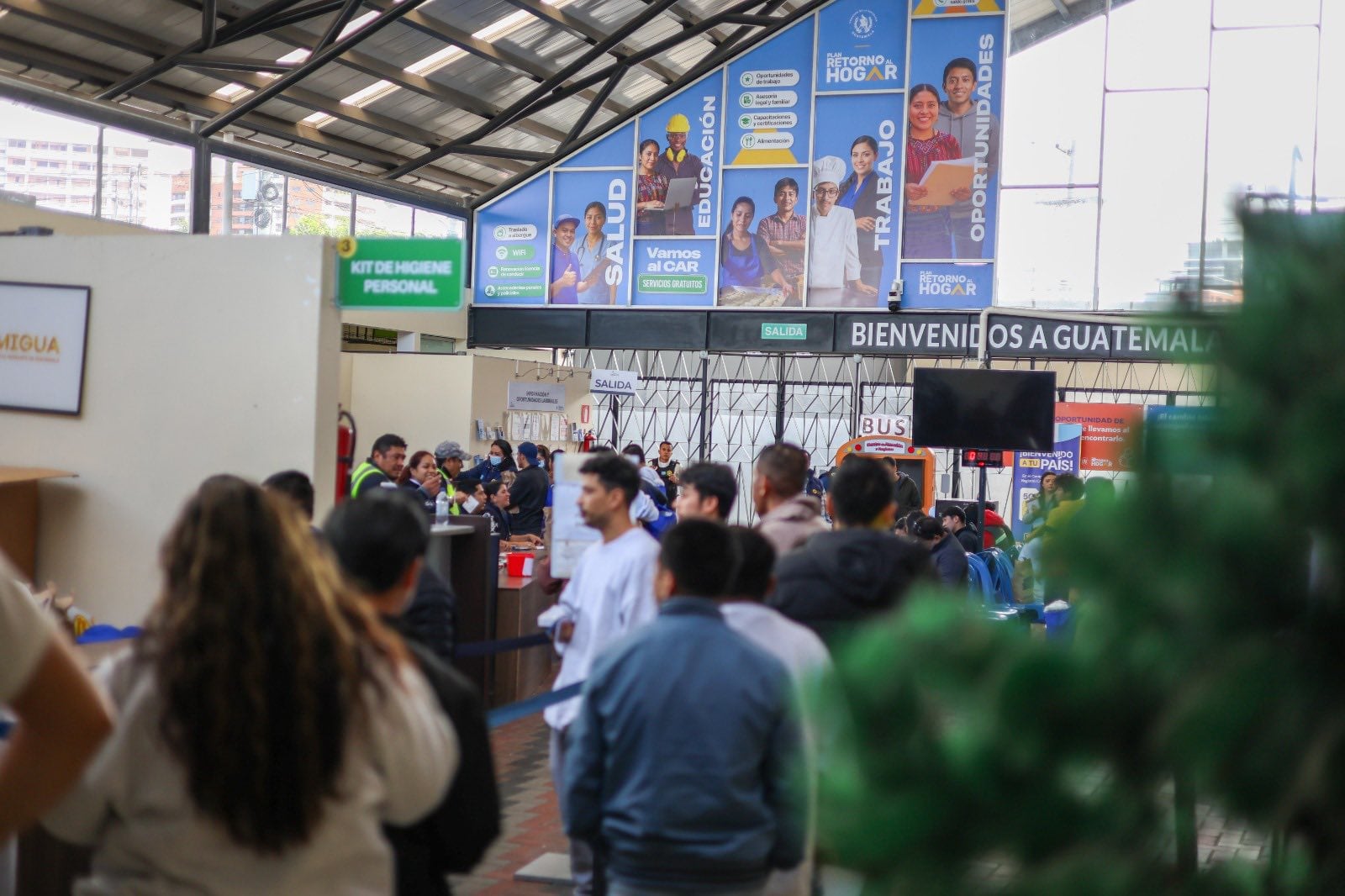 Migración reporta el retorno de cinco mil guatemaltecos el primer mes de 2026