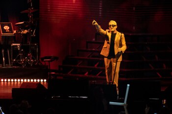 Sanz se mostró emocionado con