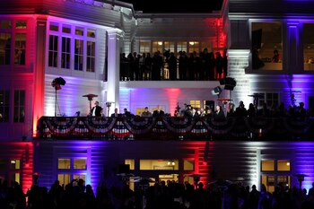 El espectáculo de fuegos artificiales
