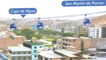 El proyecto forma parte del Plan de Movilidad Urbana Sostenible 2025-2045, que contempla la implementación de ocho teleféricos con tarifa integrada - Créditos: Captura de pantalla de Panamericana TV.