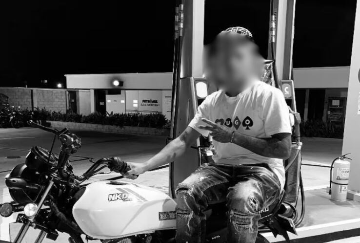 La víctima fue identificada como Rafael Santiago Suárez - crédito Noticias Cúcuta/Facebook