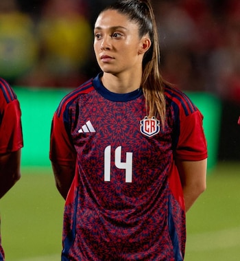 Chinchilla, sigue demostrando su valía tanto con la selección como en la élite europea con el Atlético (Cortesía Priscila Chinchilla).