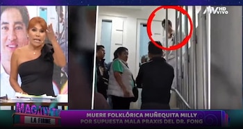 Muñequita Milly: Familiares revelan los verdaderos motivos que le generó una septicemia generalizada. (Captura: Magaly TV La Firme)