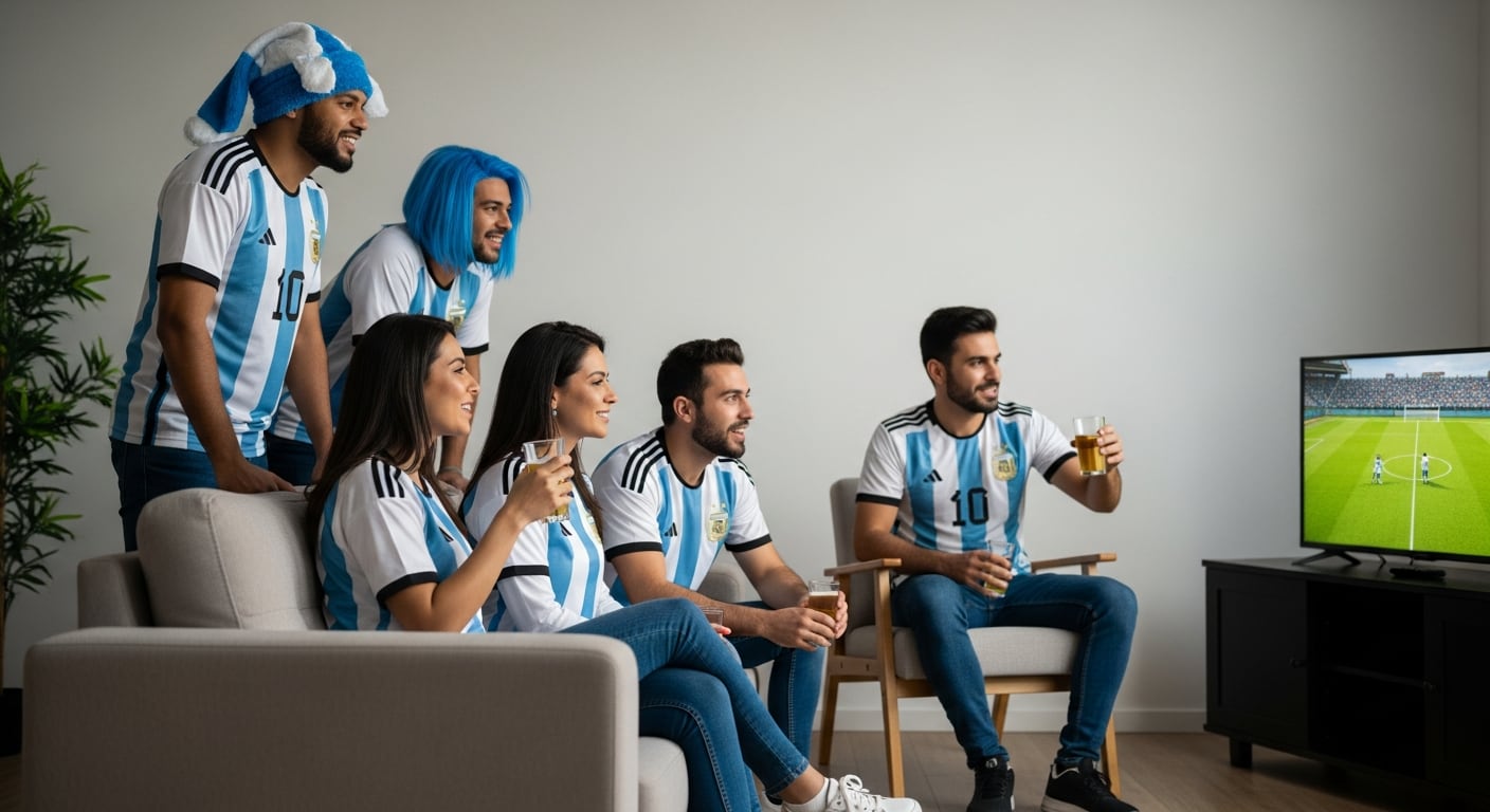 La frecuencia cardíaca puede elevarse notablemente al mirar encuentros deportivos decisivos (Imagen Ilustrativa Infobae)