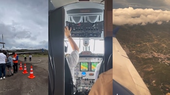 Pasajera reveló su angustia cuando