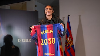 Kerolin Nicoli: "Demostraré en el campo el esfuerzo que ha hecho el Barça para traerme"